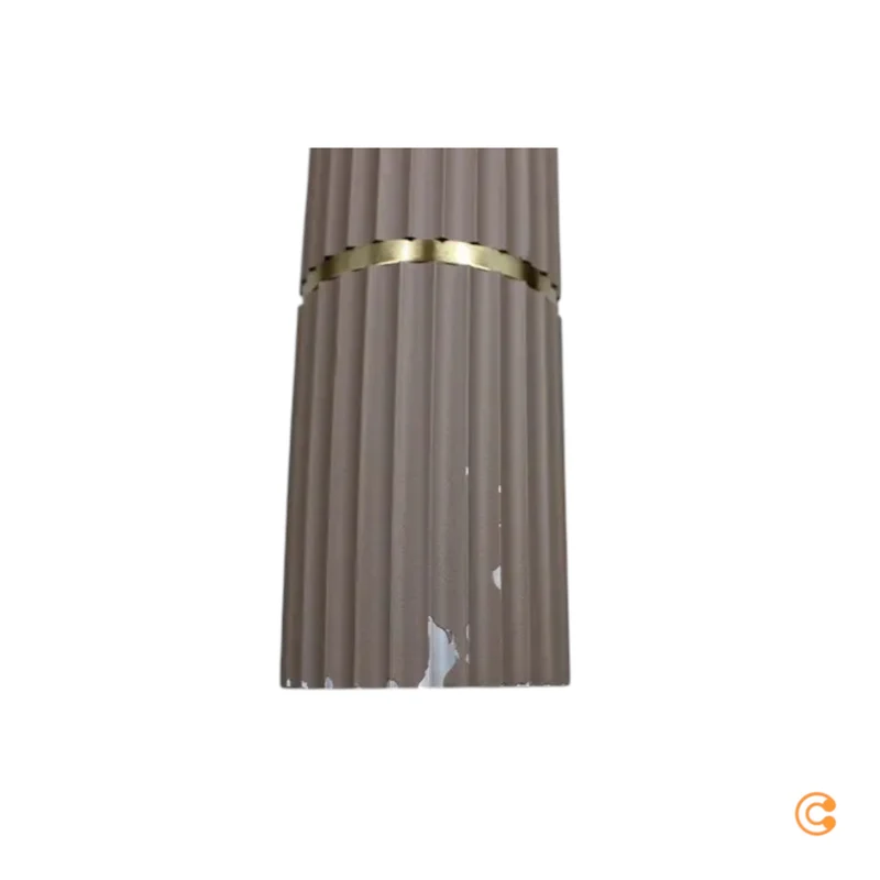 B-Ware Hängeleuchte Caminia Pendelleuchte Lampe sandfarben Länge 77 cm SIEHE TEXT/FOTO