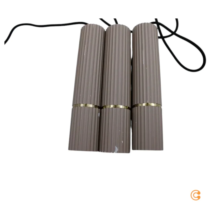 B-Ware Hängeleuchte Caminia Pendelleuchte Lampe sandfarben Länge 77 cm SIEHE TEXT/FOTO