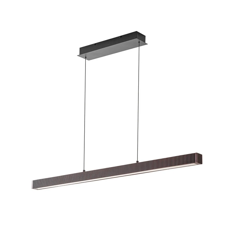 B-Ware Lucande Kronleuchter Pendelleuchte LED Emara Eiche schwarz CCT SIEHE TEXT/FOTO