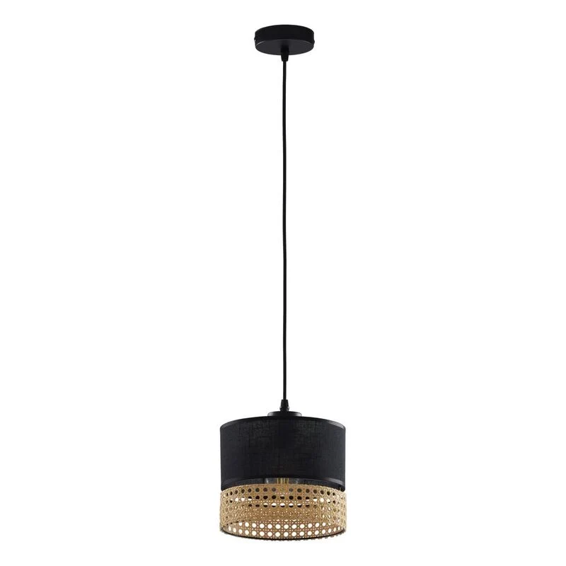 B-Ware TK Lighting Hängelampe Pendelleuchte PAGLIA Lampe Innen Beige Schwarz Modern