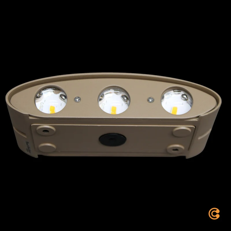 B-Ware Paul Neuhaus Außenwandleuchte Wandlampe LED Lampe Carlo 17 cm sand Aluminium