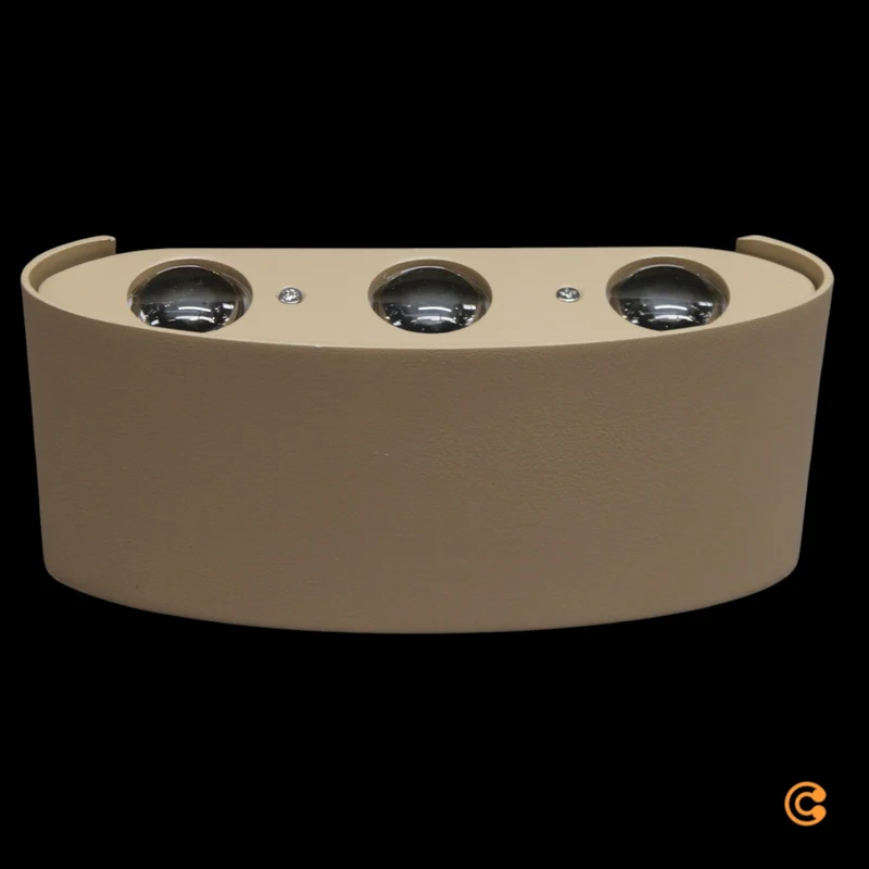 B-Ware Paul Neuhaus Außenwandleuchte Wandlampe LED Lampe Carlo 17 cm sand Aluminium