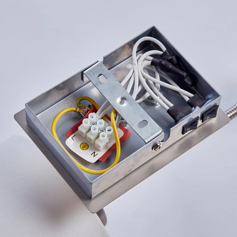 B-Ware Lindby StoffWandleuchte Shajan LED-Leselicht Wandleuchte Bilderleuchte Leselampe