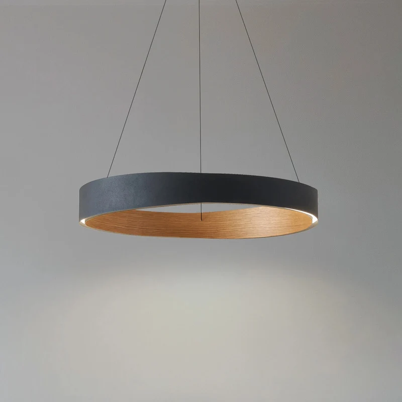 Lucande LED Hängeleuchte Pendel Daelor Fernbedienung Holz CCT SIEHE TEXT/FOTO