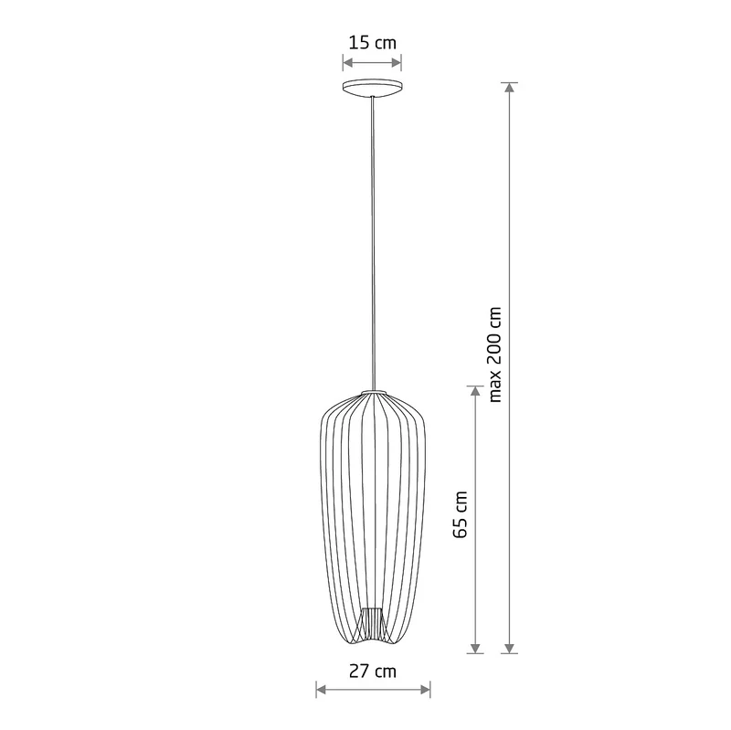 B-Ware Nowodvorski Hängeleuchte Pendelleuchte Pumpkin hellgrau Metall GU10 LED 27cm