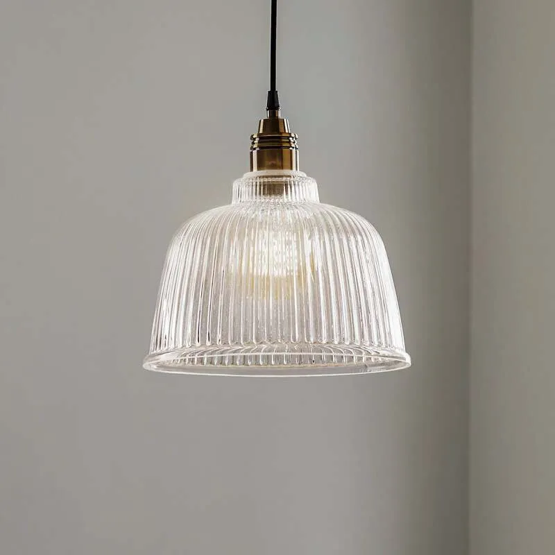 B-Ware Euluna Hängeleuchte Leana Glas klar LED Hängelampe Lampe Leuchte SIEHE TEXT/FOTO