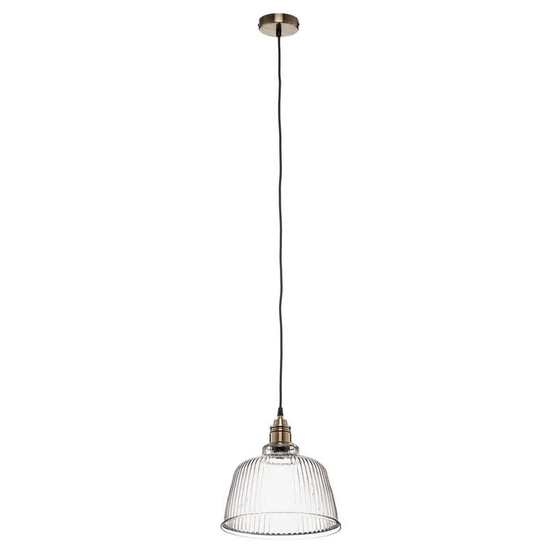 B-Ware Euluna Hängeleuchte Leana Glas klar LED Hängelampe Lampe Leuchte SIEHE TEXT/FOTO