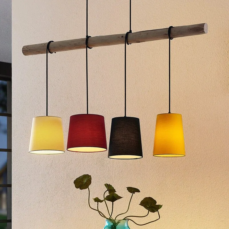 B-Ware Lindby Hinai Hängeleuchte Pendelleuchte Lampe Leuchte schwarz SIEHE TEXT/FOTO