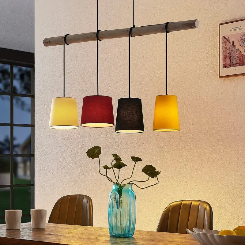B-Ware Lindby Hinai Hängeleuchte Pendelleuchte Lampe Leuchte schwarz SIEHE TEXT/FOTO
