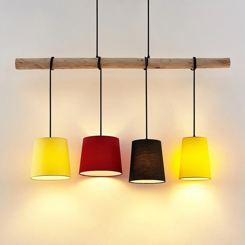 B-Ware Lindby Hinai Hängeleuchte Pendelleuchte Lampe Leuchte schwarz SIEHE TEXT/FOTO