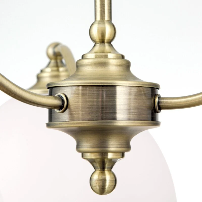 B-Ware Hängeleuchte Old Lamp mit Kettenabhängung 3-flg. Hängelampe SIEHE TEXT/FOTO
