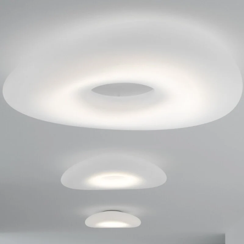 B-Ware Stilnovo Deckenleuchte Lampe LED Mr Magoo Weiß Beleuchtung Designer Italy