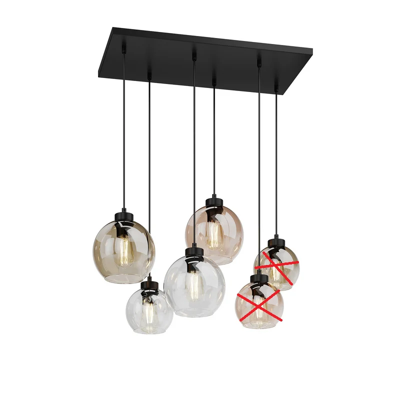 B-Ware TK Lighting CUBUS 2164 Hängeleuchte Deckenlampe Pendelleuchte SIEHE TEXT/FOTO639