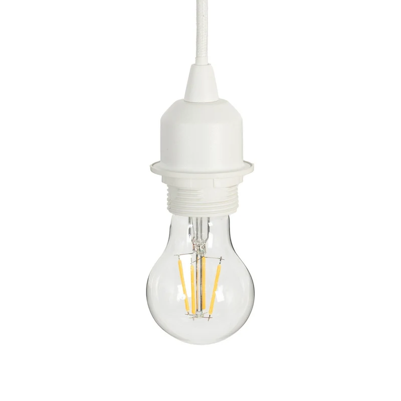 B-Ware Lindby Hängeleuchte Pendelleuchte Aralena weiß 3 flg Länge 92 cm369