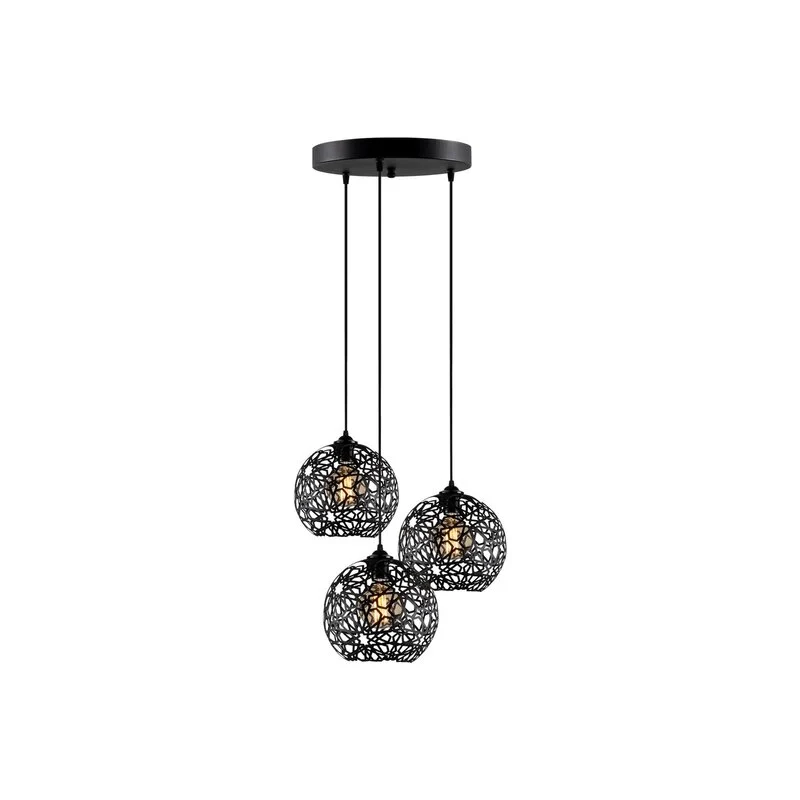 B-Ware Opviq Fellini MR-787 Rondell Hängelampe Hängeleuchte Lampe Leuchte Pendelleuc135