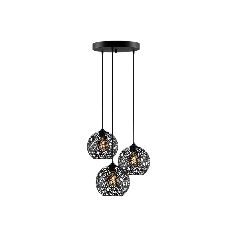 B-Ware Opviq Fellini MR-787 Rondell Hängelampe Hängeleuchte Lampe Leuchte Pendelleuc135