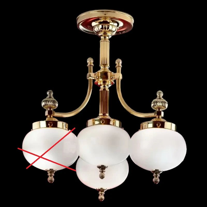 B-Ware ORION Deckenleuchter Delia Kronleuchter Deckenlampe Hängeleuchte SIEHE TEXT/FOTO