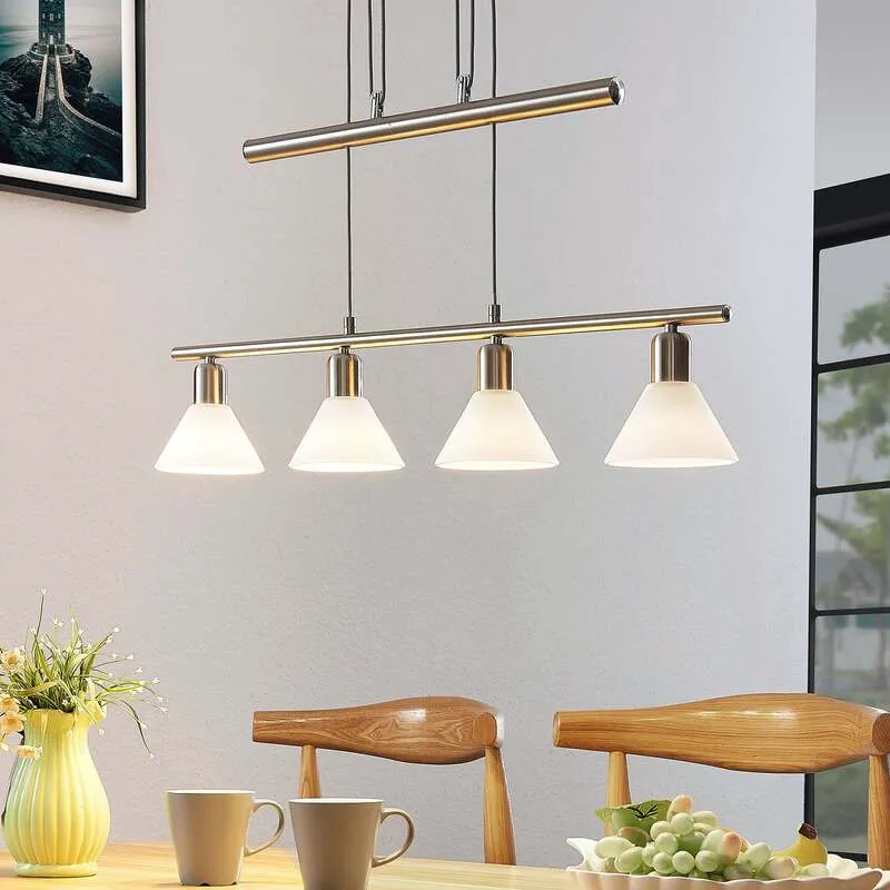 B-Ware Lindby Pendelleuchte Delira Deckenlampe Hängelampe 4-flammig E14 SIEHE TEXT/FOTO