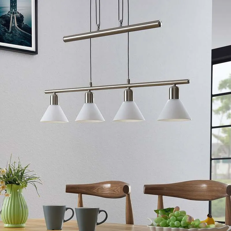 B-Ware Lindby Pendelleuchte Delira Deckenlampe Hängelampe 4-flammig E14 SIEHE TEXT/FOTO