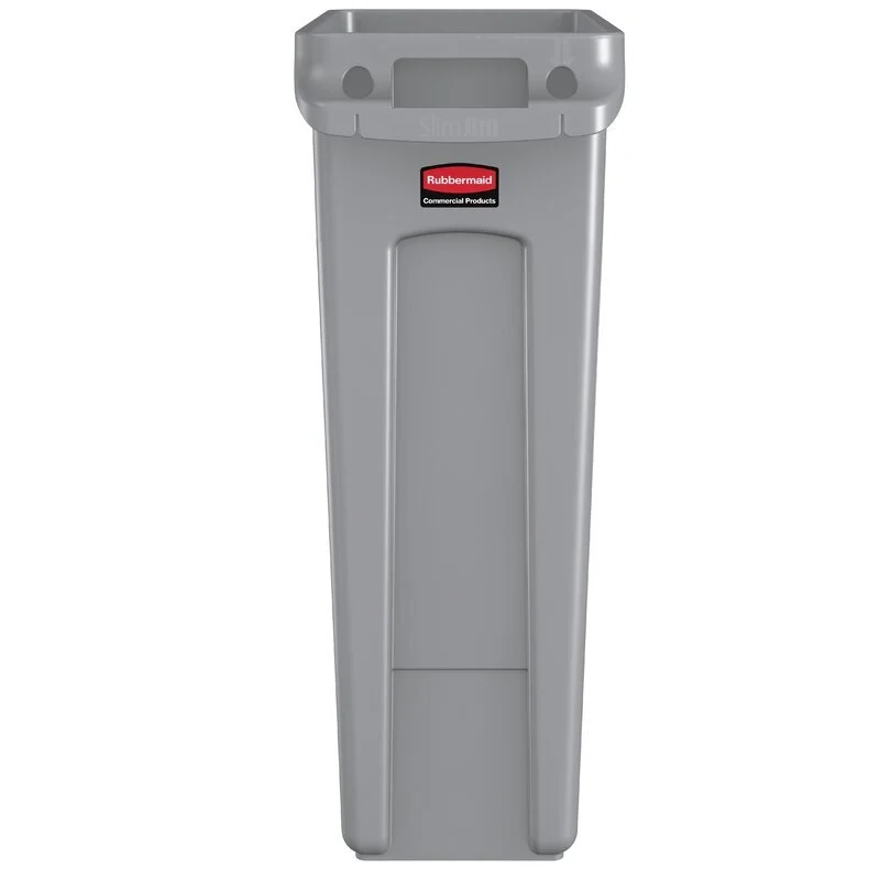 B-Ware Rubbermaid Slim Jim Abfalleimer Mülleimer Abfallbehälter Eimer 3 STÜCK