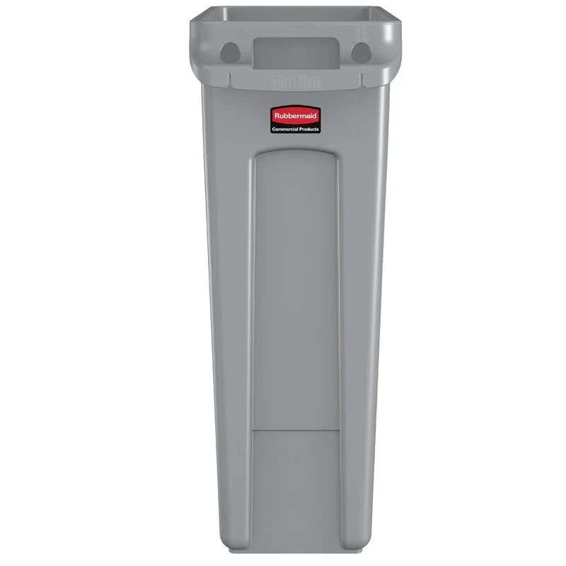 B-Ware Rubbermaid Slim Jim Abfalleimer Mülleimer Abfallbehälter Eimer 3 STÜCK