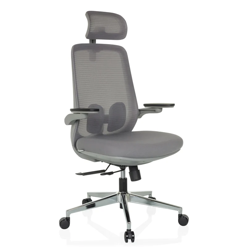 B-Ware hjh OFFICE Bürostuhl Drehstuhl Stuhl GAREMA höhenverstellbar Lordosenstütze645