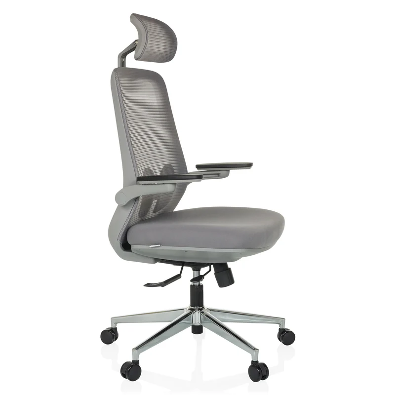B-Ware hjh OFFICE Bürostuhl Drehstuhl Stuhl GAREMA höhenverstellbar Lordosenstütze645