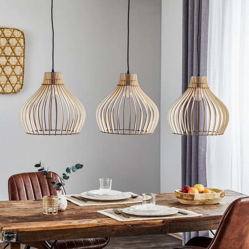 B-Ware Euluna Barrel Hängeleuchte Deckenlampe Pendelleuchte Lampe E27 SIEHE TEXT/F923