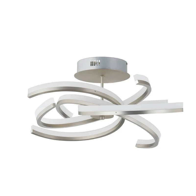 C-Ware Lindby Divalis LED-Deckenlampe Deckenleuchte stepdim nickel SIEHE TEXT/FOTO