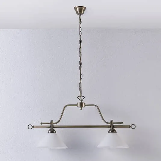 B-Ware Lindby Glas-Pendelleuchte Otis Deckenlampe Hängeleuchte Deko-Wohnzimmerleuchte