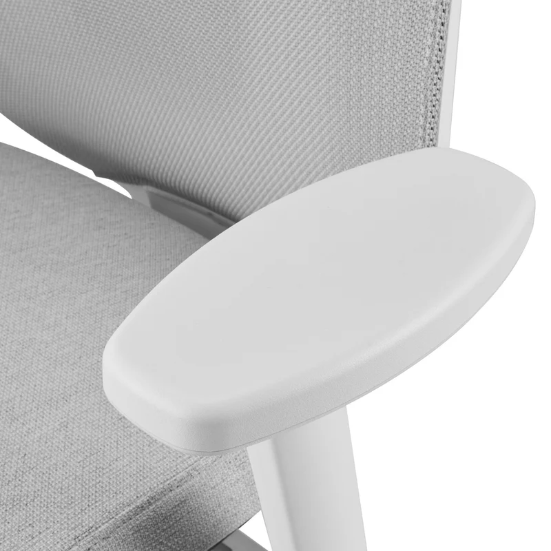 B-Ware hjh OFFICE Bürostuhl Drehstuhl Schreibtischstuhl Netzstoff Armlehnen grau
