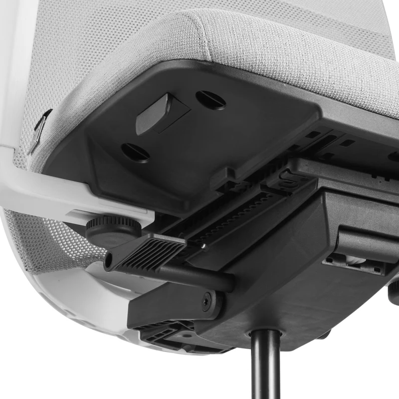 B-Ware hjh OFFICE Bürostuhl Drehstuhl Schreibtischstuhl Netzstoff Armlehnen grau