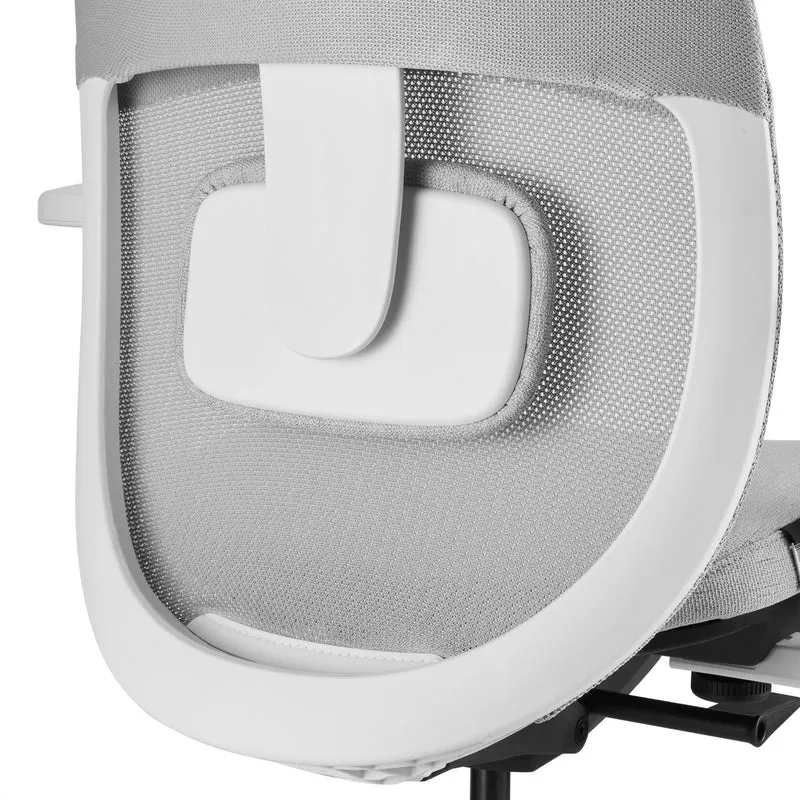 B-Ware hjh OFFICE Bürostuhl Drehstuhl Schreibtischstuhl Netzstoff Armlehnen grau