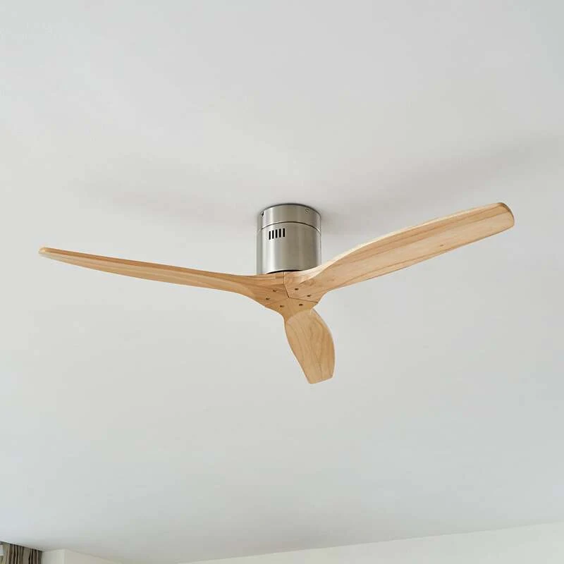 B-Ware Lucande Deckenventilator Ventilator Vindur holz DC Ø132cm SIEHE TEXT