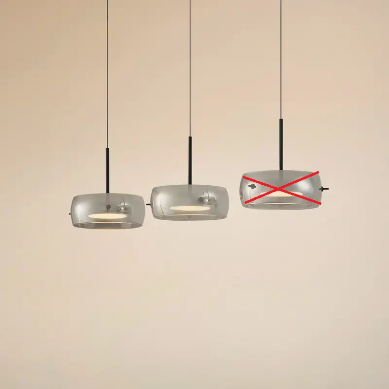 B-Ware Lucande LED Hängeleuchte Pendelleuchte Martis 3flg stepdim SIEHE TEXT/FOTO