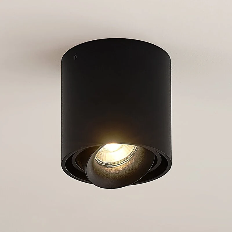 B-Ware Arcchio Walza Downlight GU10 schwarz Leuchte Lampe Deckenleuchte Deckenlampe