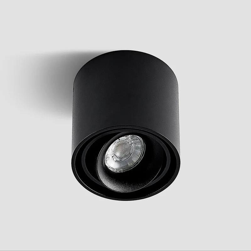 B-Ware Arcchio Walza Downlight GU10 schwarz Leuchte Lampe Deckenleuchte Deckenlampe