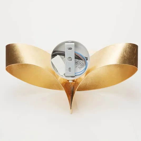 B-Ware Selène Goldene Designer-Wandleuchte Scudo Wandleuchte Wandlampe SIEHE TEXT/FOTO