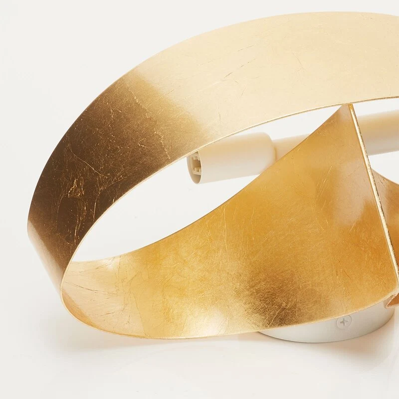 B-Ware Selène Goldene Designer-Wandleuchte Scudo Wandleuchte Wandlampe SIEHE TEXT/FOTO