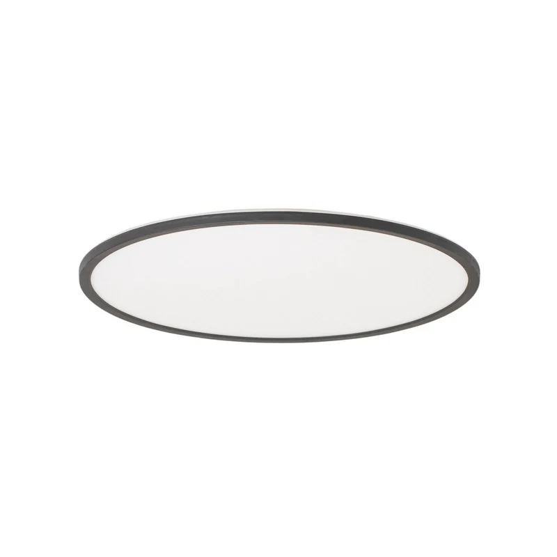 B-Ware TK Lighting LED-Panel Deckenleuchte Panel Aqua LED rund schwarz Metall 718