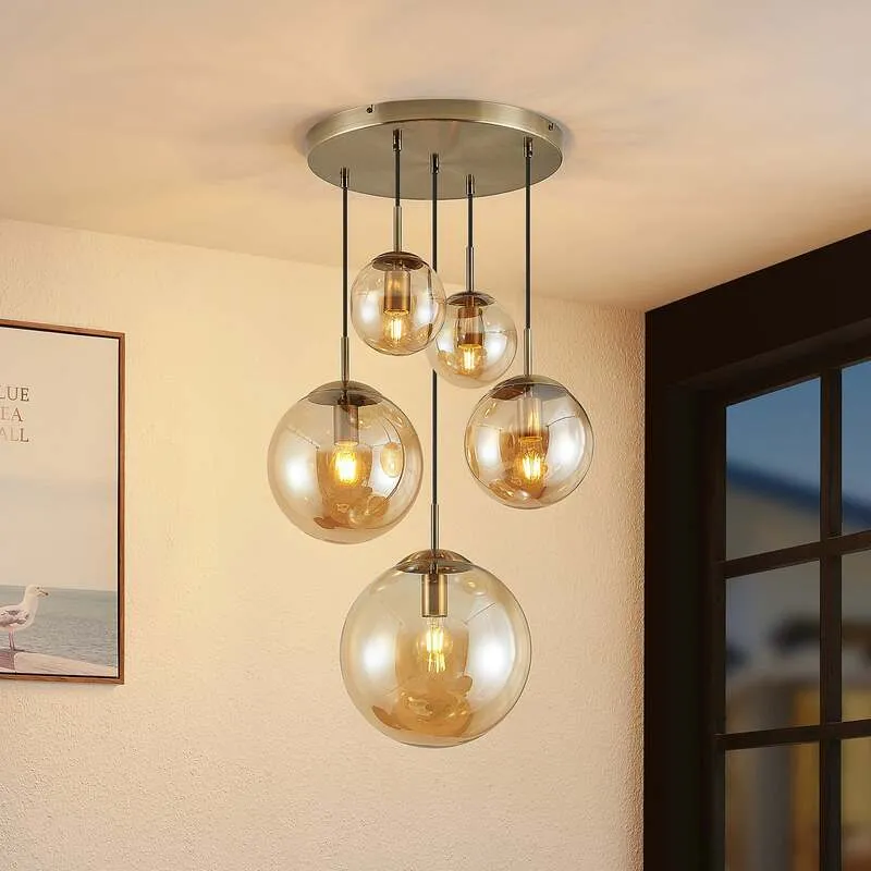 B-Ware Lindby Teeja Hängeleuchte Deckenlampe Deckenlampe Lampe SIEHE TEXT/FOTO