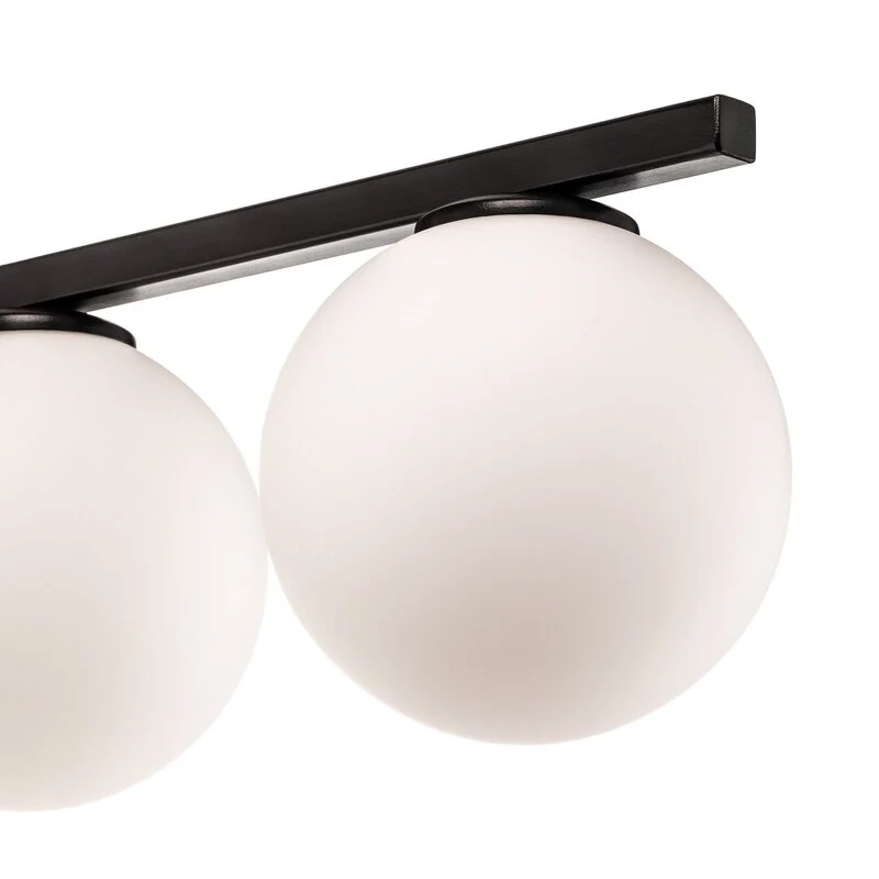 B-Ware Baleo Deckenleuchte Lampe schwarz opal fünfflammig Beleuchtung SIEHE TEXT/FOTO