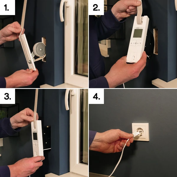 B-Ware HOMEPILOT RolloTron premium Gurtwickler weiß elektrisch SIEHE TEXT/FOTO