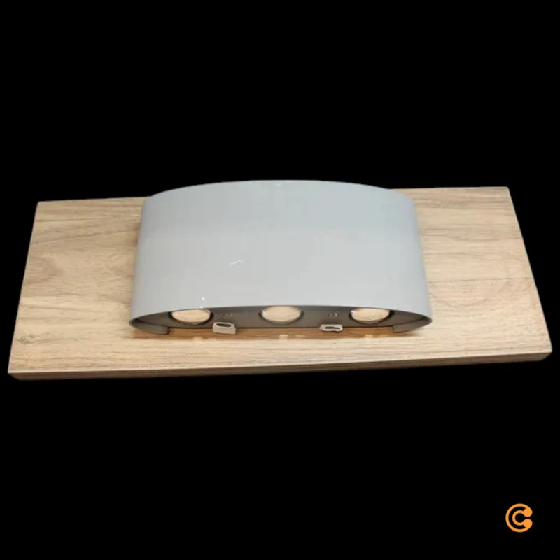 B-Ware Wandleuchte Wandlampe Paul Neuhaus LED Licht Palma Holz dunkel Beleuchtung 94