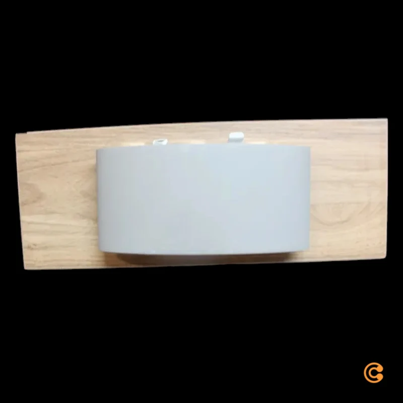 B-Ware Wandleuchte Wandlampe Paul Neuhaus LED Licht Palma Holz dunkel Beleuchtung 94