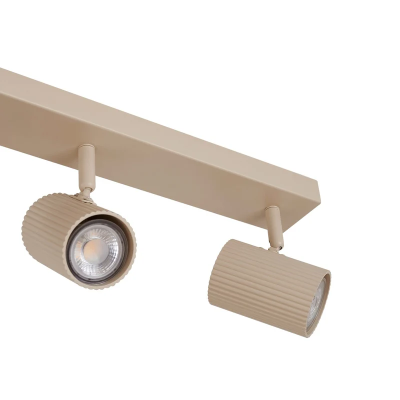 B-Ware Lindby Deckenspots Strahler Kardis beige 3-flammig Metall GU10 LED 3 STÜCK