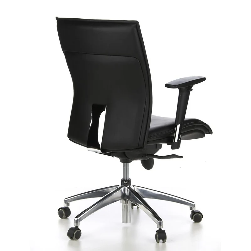 B-Ware hjh OFFICE MURANO 10 Luxus Chefsessel Schwarz Drehstuhl Bürostuhl Arbeitsstuhl