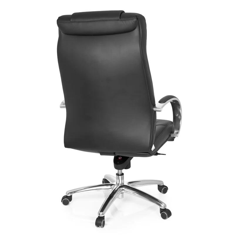 B-Ware hjh OFFICE Chefsessel Stuhl XXL G 600 Kunstleder schwarz Armlehnen Drehstuhl875