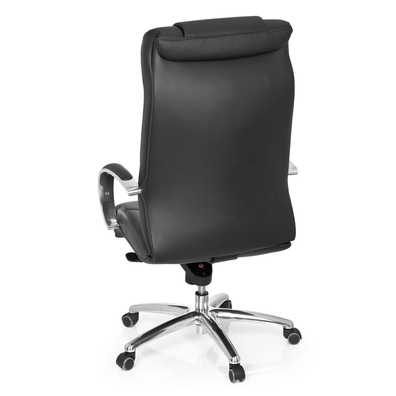 B-Ware hjh OFFICE Chefsessel Stuhl XXL G 600 Kunstleder schwarz Armlehnen Drehstuhl875
