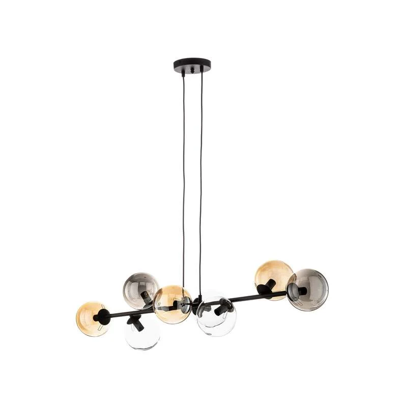 B-Ware Euluna Hängeleuchte Glassy Deckenlampe Pendelleuchte amber SIEHE TEXT/FOTO